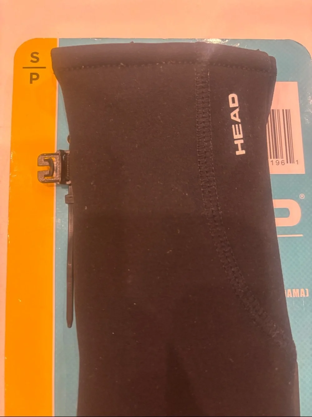 HEAD Black Winter Gloves with Subtle Logo